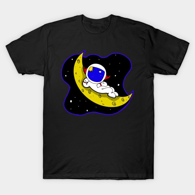 There’s a star man waiting in the sky T-Shirt by Bleake